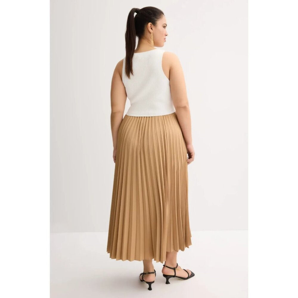Cinq à Sept Parma White & Tan Casual Dress – Women’s Size M (Retails $495) - Picture 5 of 14